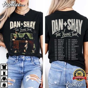 Dan And Shay Tour 2026 The Young Tour Music Fan Merch T Shirt (2)