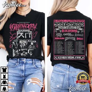 Grey Day 2026 Tour Suicideboys North American Tour T Shirt (4)