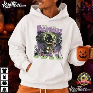 The Nightmare Before Christmas Jack Skellington Sally Halloween T Shirt (3)