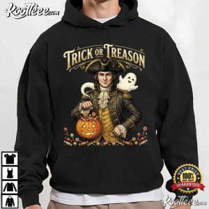 George Washington Trick Or Treason Patriotic Halloween Funny T-Shirt George Washington Trick Or Treason Patriotic Halloween Funny T Shirt (4)