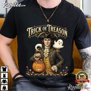 George Washington Trick Or Treason Patriotic Halloween Funny T Shirt (1)