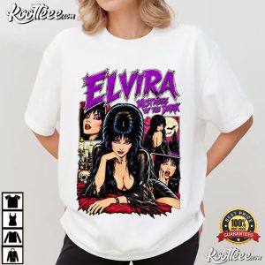 Elvira Mistress Of The Dark Horror Movie Halloween T Shirt (1)