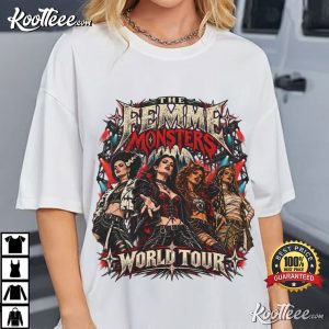 The Femme Monsters World Tour Gothic T Shirt (4)