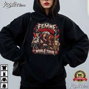 The Femme Monsters World Tour Gothic T Shirt (3)