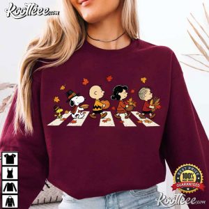 Thanksgiving Fall Autumn Harvest Cute Dog And Friends T-Shirt Thanksgiving Fall Autumn Harvest Cute Dog And Friends T Shirt (2)