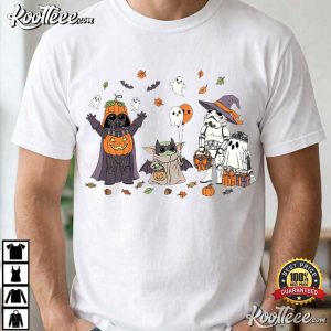 Star Wars Pumpkin Balloons Autumn Fall Vibes Halloween T Shirt (1)