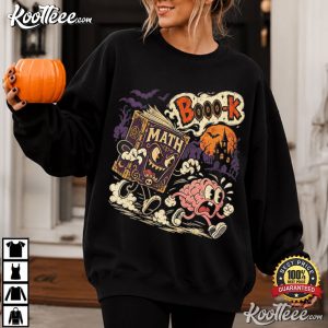 Booo K Halloween Funny Spooky Math Teacher T Shirt (3)