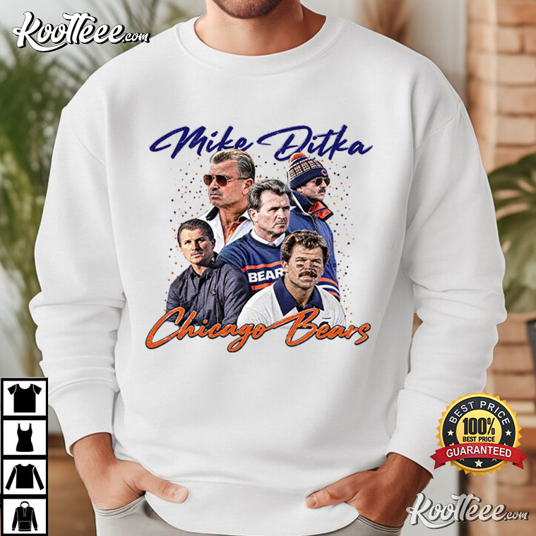 Mike Ditka Coach Chicago Bears NFL T-Shirt Mike Ditka Coach Chicago Bears NFL T-Shirt