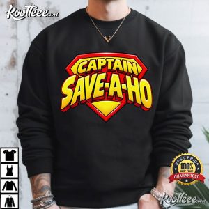 Captain Save A Hoe Funny Superhero Parody Sarcastic T-Shirt Captain Save A Hoe Funny Superhero Parody Sarcastic T Shirt (2)