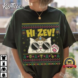 Dungeon Crawler Carl Hi Zev Ugly Christmas Princess Donut Fan T Shirt (1)