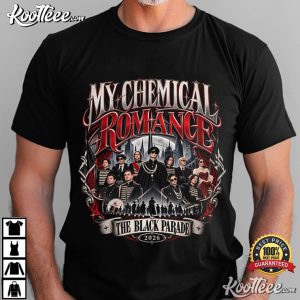 My Chemical Romance The Black Parade 2026 Concert Fan Gift T Shirt (1)