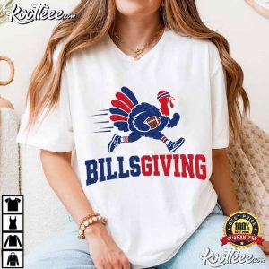 Thanksgiving Billsgiving Turkey Trot Funny Turkey Football Fan T-Shirt Thanksgiving Billsgiving Turkey Trot Funny Turkey Football Fan T Shirt (3)