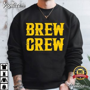 Milwaukee Brew Crew Throwback Baseball T-Shirt Milwaukee Brew Crew Throwback Baseball T Shirt (3)