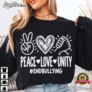Peace Love Unity Day Be Kind Anti Bullying Orange T-Shirt Peace Love Unity Day Be Kind Anti Bullying Orange T Shirt (4)