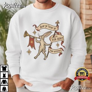 Auntie Grunge Funny Auntie Medieval Aunt Gift Bookish T Shirt (4)
