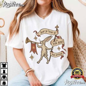Auntie Grunge Funny Auntie Medieval Aunt Gift Bookish T Shirt (3)