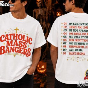 Catholic Mass Bangers Christian Music Tour T Shirt (1)