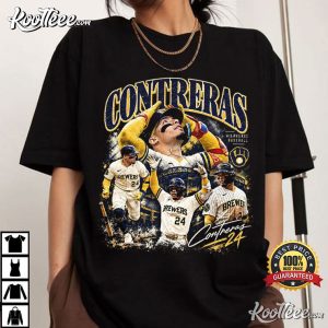 William Contreras Baseball Milwaukee Brewers Game Day T Shirt (2)