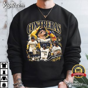 William Contreras Baseball Milwaukee Brewers Game Day T Shirt (3)
