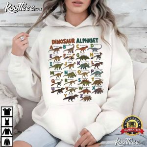Alphabet Abc Type Dinosaur Dino Identification Animal Zoo T-Shirt Alphabet Abc Type Dinosaur Dino Identification Animal Zoo T Shirt (3)