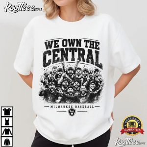 Milwaukee Brewers We Own The Central Vintage 90s Baseball T Shirt (1)