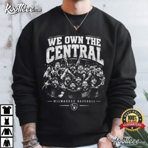 Milwaukee Brewers We Own The Central Vintage 90s Baseball T Shirt (3)