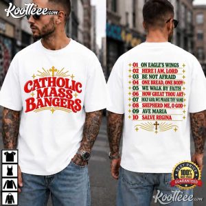 Catholic Mass Bangers Christian Concert Tour T Shirt (1)