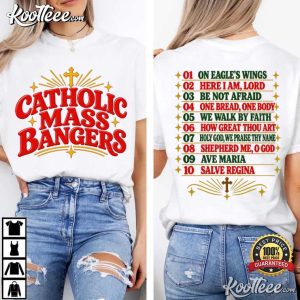 Catholic Mass Bangers Christian Concert Tour T Shirt (3)
