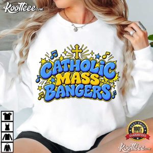 Catholic Mass Bangers Funny Catholic Church Christian Humor T Shirt (2)