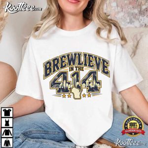 Brewlieve In The 414 Collection 2 Pride Milwaukee Baseball T Shirt (4)