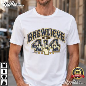 Brewlieve In The 414 Collection 2 Pride Milwaukee Baseball T Shirt (1)