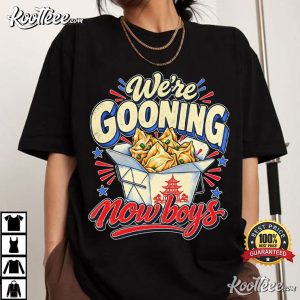 Crab Rangoon We're Gooning Now Boys Funny Foodie T Shirt (4)