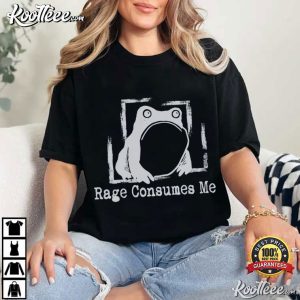 Rage Consumes Me Frog Funny Frog Sarcastic Animal T Shirt (2)