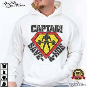 Captain Save A Hoe Funny Meme Retro Comic Adult Humor T-Shirt Captain Save A Hoe Funny Meme Retro Comic Adult Humor T Shirt (3)