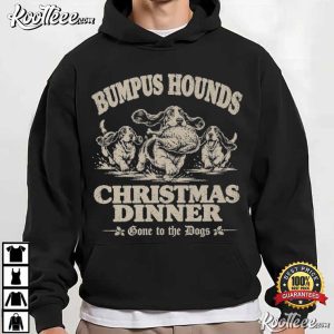 Bumpus Hounds Christmas Dinner Funny Retro Christmas Dog T Shirt (3)