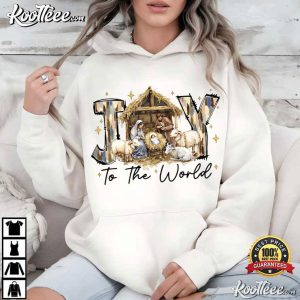 Joy To The World Coquette Jesus Christmas Christian T Shirt (4)