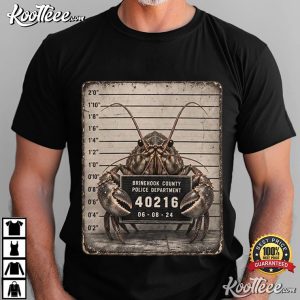 Lobster Mugshot Funny Lobster Sarcastic Animal Seafood T-Shirt Lobster Mugshot Funny Lobster Sarcastic Animal Seafood T Shirt (2)