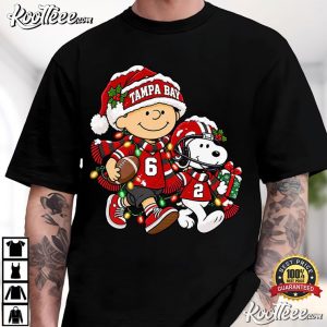 Tampa Bay Cartoon Football Cute Christmas Holiday Game Day T Shirt (2)