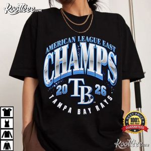 Tampa Bay Rays AL East Champions 2026 Baseball Fan Gift T Shirt (1)