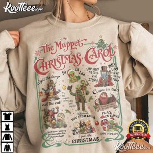 The Muppet Christmas Carol Retro Muppet Movie Xmas Quote T Shirt (4)