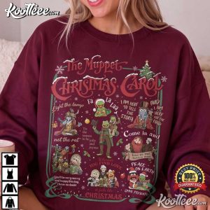 The Muppet Christmas Carol Retro Muppet Movie Xmas Quote T Shirt (2)