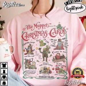 The Muppet Christmas Carol Retro Muppet Movie Xmas Quote T Shirt (3)