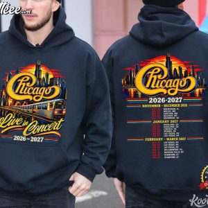 Chicago Band Live Concert 2026 2027 Rock Band Tour T-Shirt Chicago Band Live Concert 2026 2027 Rock Band Tour T Shirt (4)