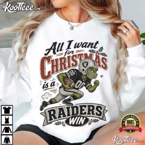 The Grinch Christmas Las Vegas Raiders Football Graphic T-Shirt The Grinch Christmas Las Vegas Raiders Football Graphic T Shirt (3)