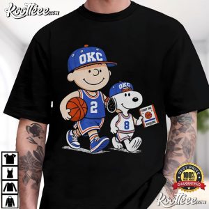 Oklahoma City Cute Cartoon Basketball Comic Style Game Day T Shirt (4)