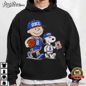 Oklahoma City Cute Cartoon Basketball Comic Style Game Day T Shirt (3)