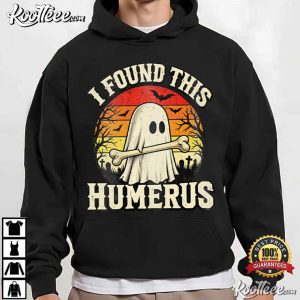 I Found This Humerus Halloween Funny Ghost Cute Dark Humor T Shirt (3)