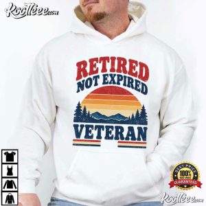 Retired Not Expired Veteran Funny Retired Military Veterans Day T Shirt (4)