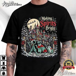 The Haunted Mansion Making Spirits Bright Hitchhiking Ghosts Christmas Vinta (1)