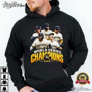 Brewers World Series Champions 2026 Baseball Fans T Shirt (3)
